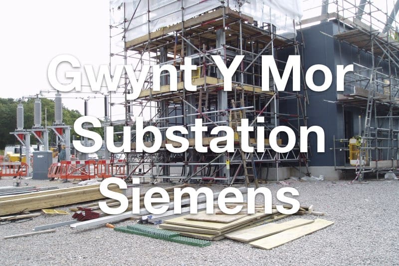 Gwynt Y Mor Substation for Siemens