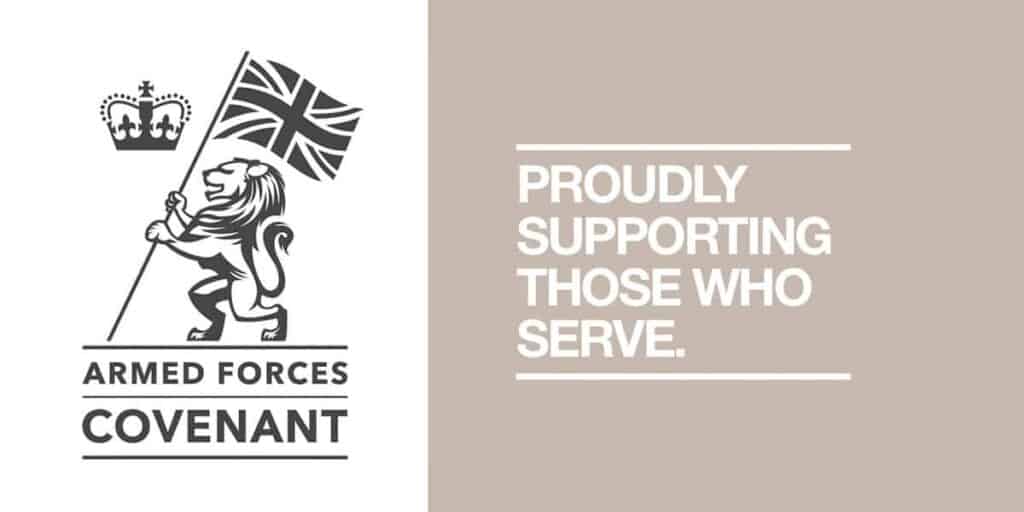 Kimpton Supporting Armed Forces Covenant