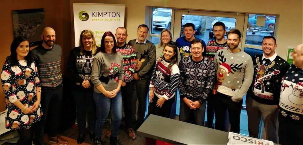 The Kimpton Christmas Jumper team in all their glory