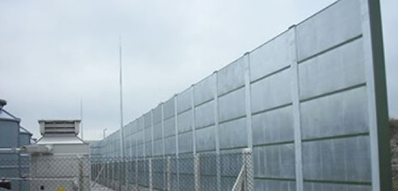 Noise absorber Acoustic panel or fence