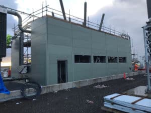 Before the Windows and doors are added