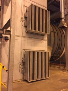 Acoustic Enclosure Maintenance of the attenuators at Langage