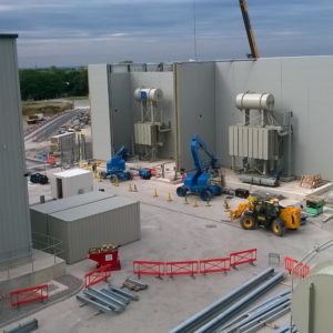 Large weatherproof housing and acoustic enclosure at Blackhillock