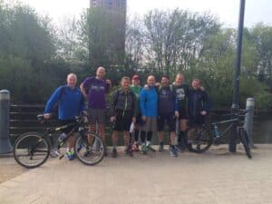 The Kimpton team running 130 miles over 4 days for Merefield School Southport